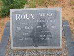 ROUX Wilma 1958-1970