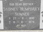 SUMNER Sydney Humphrey 1890-1979