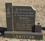 LEWITTON Bennie 1932-1984