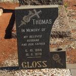 GLOSS Thomas 1884-1970