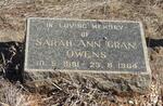 OWENS Sarah Ann 1881-1964