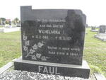 FAUL Wilhelmina I. 1949-1971
