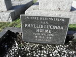 HULME Phyllis Lucinda nee WILSON 1916-1965