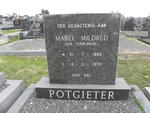 POTGIETER Mabel Mildred nee TERBLANCHE 1900-1979