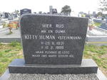 HUMAN Kitty nee STEINMANN 1931-1986