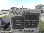 PLESSIS Daniel, du 1898-1972 & Magaretha Fredericka 1904-1989
