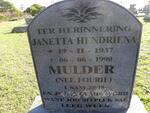 MULDER Janetta Hendriena nee FOURIE 1937-1998