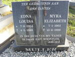 MÜLLER Edna Louisa 1904-1989 :: MÜLLER Myra Elizabeth 1903-1998