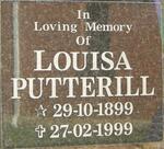 PUTTERILL Louisa 1899-1999