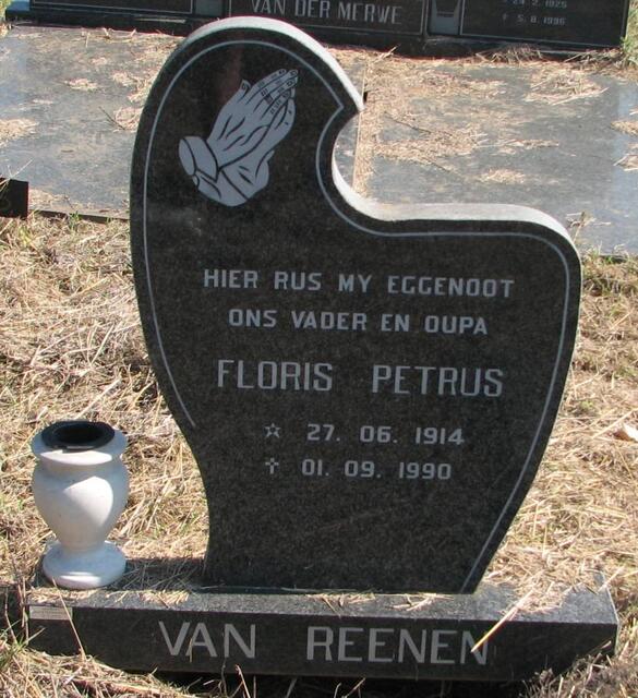 REENEN Floris Petrus, van 1914-1990