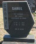 CRONJE Sarel 1922-1993