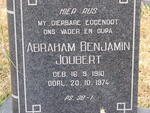 JOUBERT Abraham Benjamin 1910-1974
