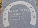 COETZER Cathrina Fredrika 1970-1985