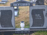 BREYTENBACH Elsa 1950-1991