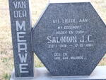 MERWE Salomon J.C., van der 1918-1981