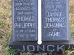JONCK Thomas Philippus 1949-1981