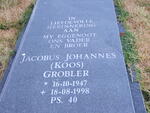 GROBLER Jacobus Johannes 1947-1998