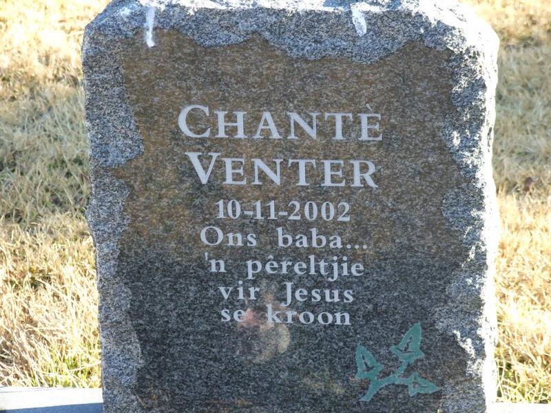 VENTER Chante -2002
