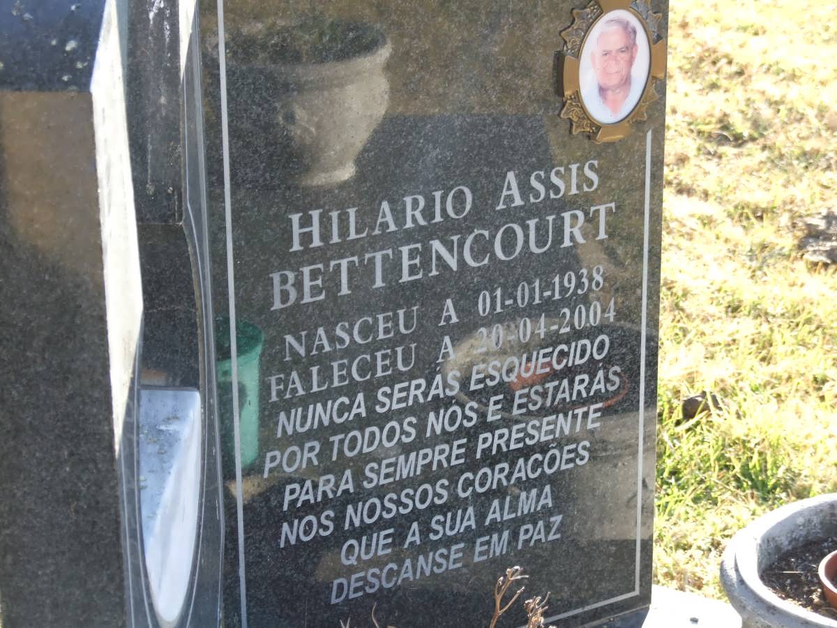 BETTENCOURT Hilario Assis 1938-2004