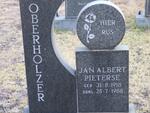 OBERHOLZER Jan Albert Pieterse 1918-1988