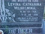 BEER Levina Catharina Wilhelmina, de 1931-1998