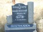 OOSTHUIZEN Maria M. nee KRITZINGER 1889-1968