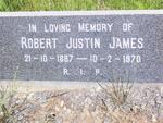 JAMES Robert Justin 1887-1970 & Olive Maud 1887-1977