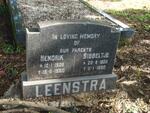 LEENSTRA Hendrik 1908-1960 & Sibbeltje 1908-1990