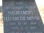 KLOPPERS Ignatius Stefanus 1907-1980 & Wilhelmina Elizabeth Minnie 1908-1985