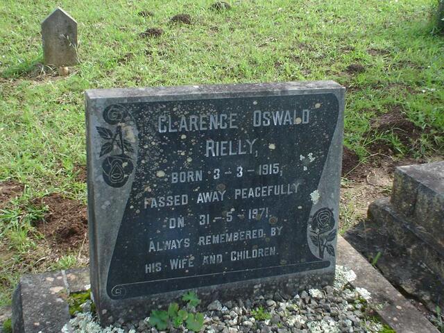 REILLY Clarence Oswald 1915-1971