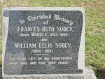 SOBEY William Ellis 1890-1918 & Frances Ruth WARDLE 1893-1966