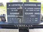 VERMAAK Eduard James 1950-2009 & Susanna Johanna CRAUSE 1953-
