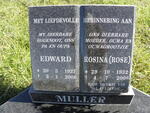 MULLER Edward 1927-2001 & Rosina 1932-2008