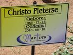 PIETERSE Christo 1963-2010