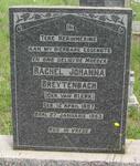 BREYTENBACH Frederick Sweres 1893-1973 & Rachel Johanna VAN BLERK 1887-1953
