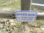 JACOBS Magrieta 1944-2008