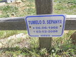 SEPANYA Tumelo D. 1966-2008