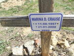CRAUSE Marina D. 1957-2008