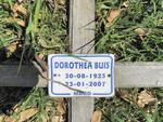 BUIS Dorothea 1925-2007