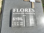 FLORES Sybil 1944-2007