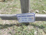 LONDON Mattheus 1947-2007