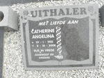 UITHALER Catherine Angelina 1955-2008