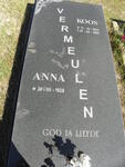 VERMEULEN Koos 1925-1999 & Anna 1928-