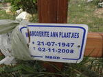 PLAATJIES Margoerite Ann 1947-2008