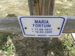 FORTUIN Maria 1932-2009