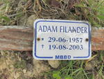 FILANDER Adam 1957-2003