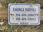NDYIKE Emilhle 2007-2007