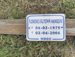 MKHOSINI Florence Buyiswa 1979-2006