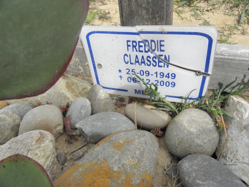 CLAASSEN Freddie 1949-2009