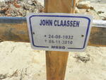 CLAASSEN John 1932-2010